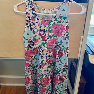 Hanna Andersson Sz 160 Girls' Floral Maxi Dress